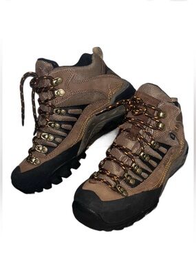 Wolverine Compass Lace Up Hiking Boots Brown Mens 8